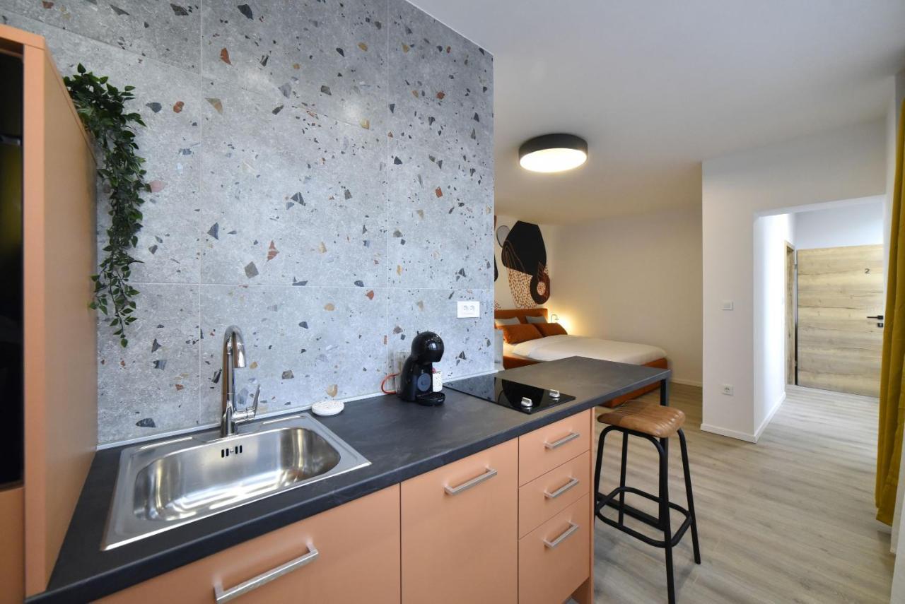 Block Apartment No2 Zagreb Buitenkant foto